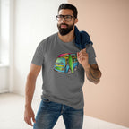 Surf Trip - Men's Staple Tee Athletic Heather Mens Premium T-Shirt Printed in AU and US Summer Surf