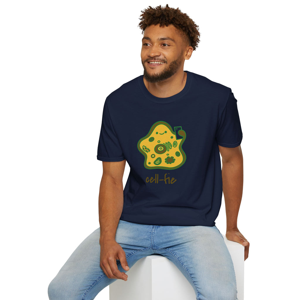 Cell-Fie, Selfie, Cell - Unisex Softstyle T-Shirt