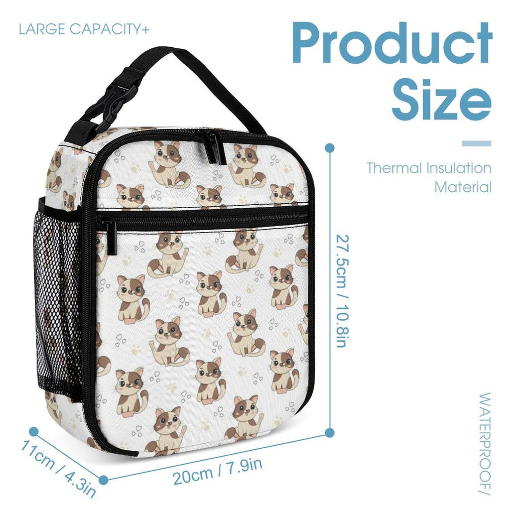 Cheeky Cats Backpack, Lunch Bag & Pencil Case Set