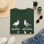 Bin Chicken Beach Chicken Chicken Types Unisex T-Shirt Unisex Adult T-shirt animal Birds Globally Fulfilled