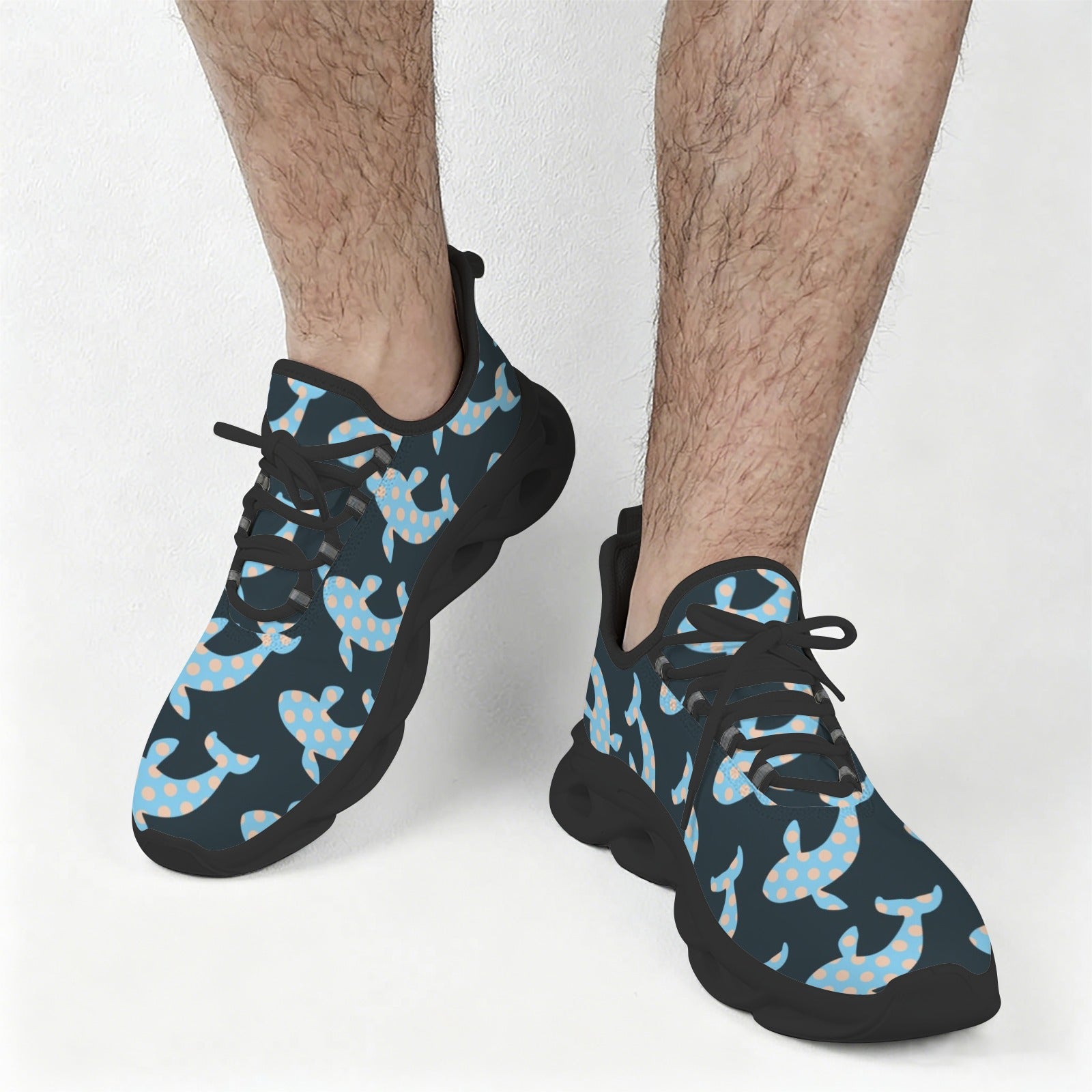 Whales Men's Twisted Sole Sneakers