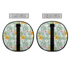Tropical Flowers And Leaves Duffle Bag Duffle Bag Printed Offshore