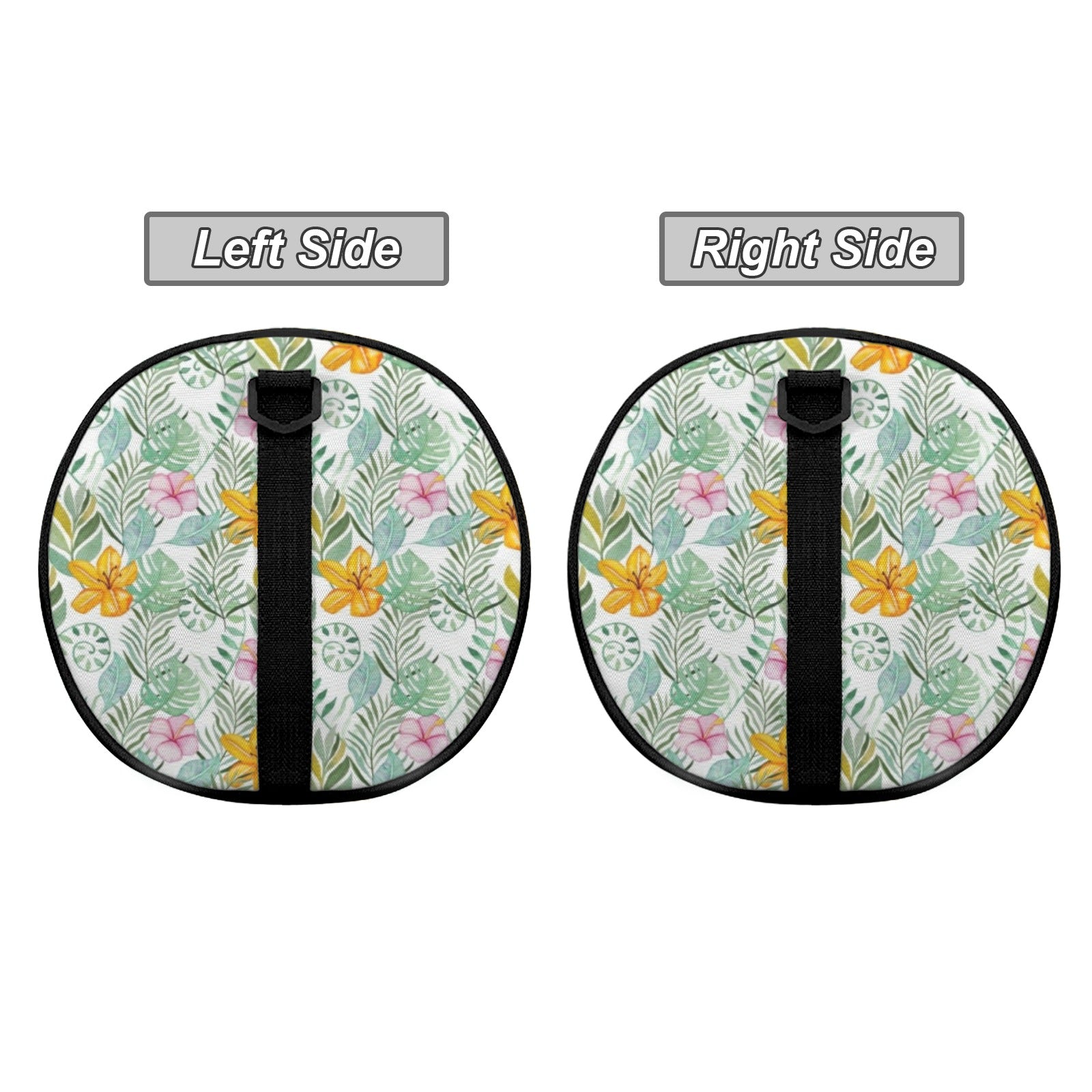 Tropical Flowers And Leaves Duffle Bag Duffle Bag Printed Offshore