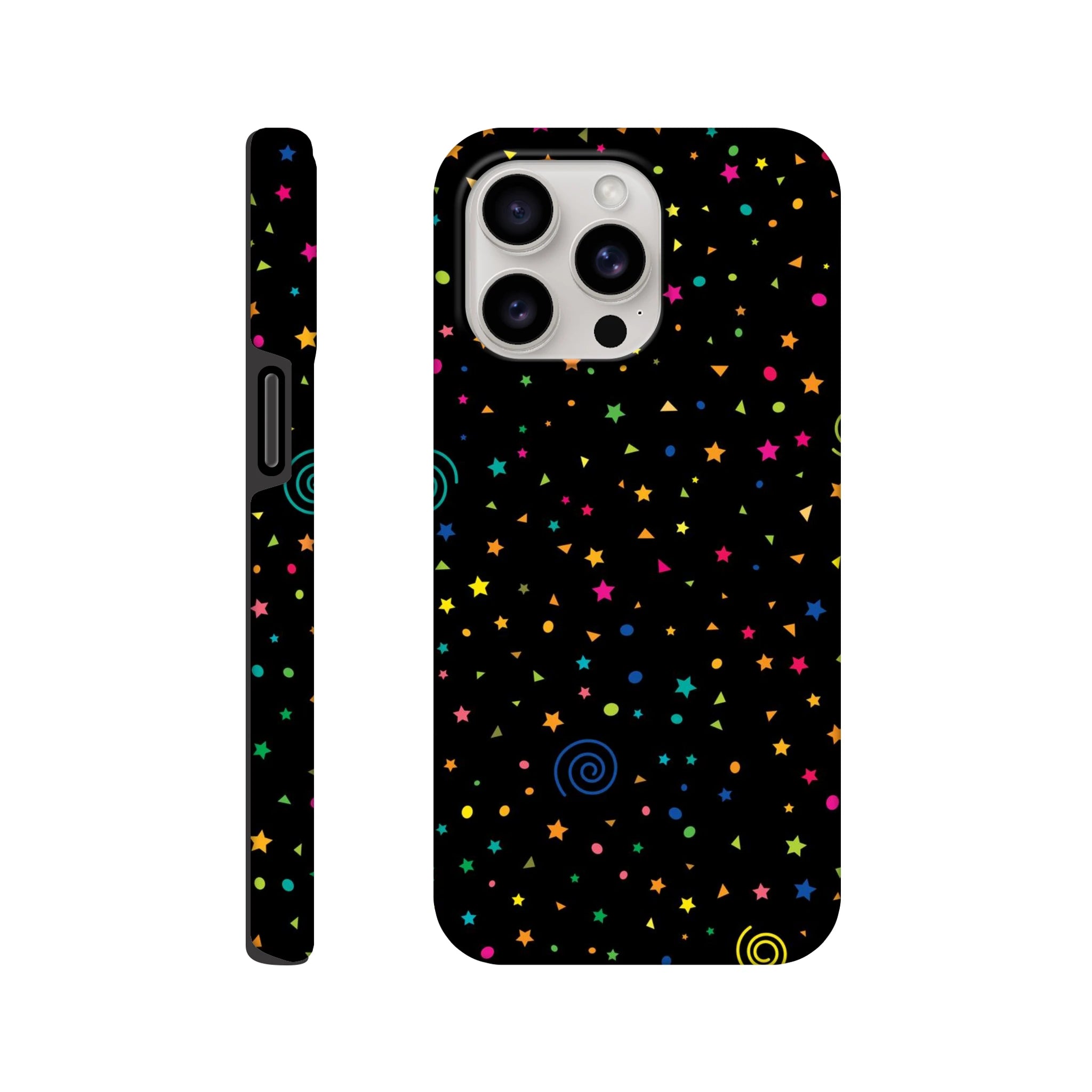 Stars And Swirls - Apple iPhone Tough case iPhone 15 Pro Max iPhone Tough Case Globally Fulfilled