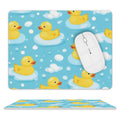 Rubber Ducks Leather Mouse Pad white One size Leather Mouse Pad Printed Offshore