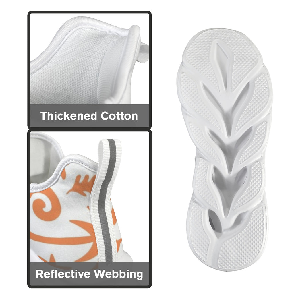 Orange Surf Women's Twisted Sole Sneakers