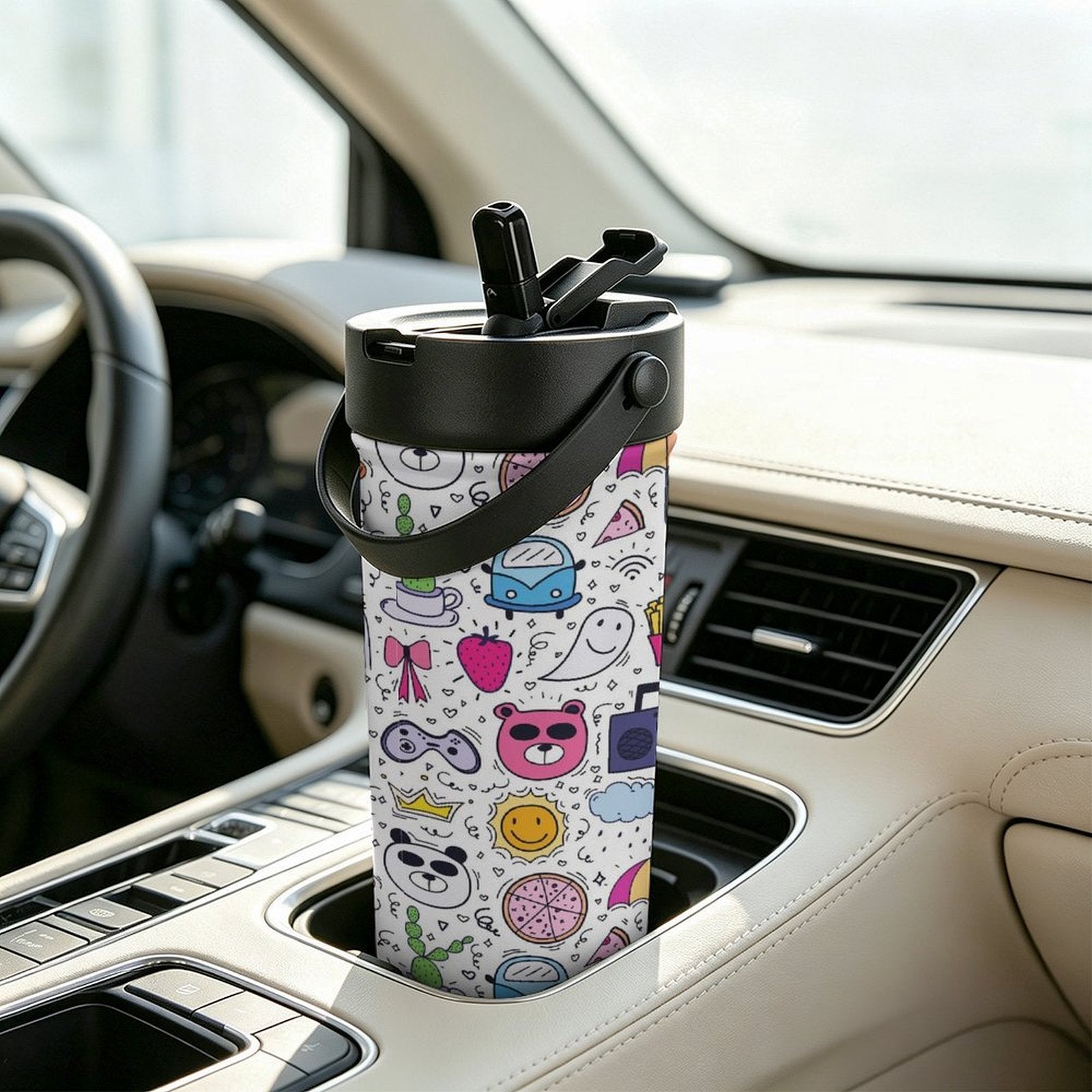 Bright Life 20oz Tea Tumbler with Carry Handle