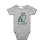 Cat, Did Somebody Say Snack? - Baby Bodysuit