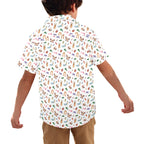 Cute Bugs Junior Kids Hawaiian Shirt