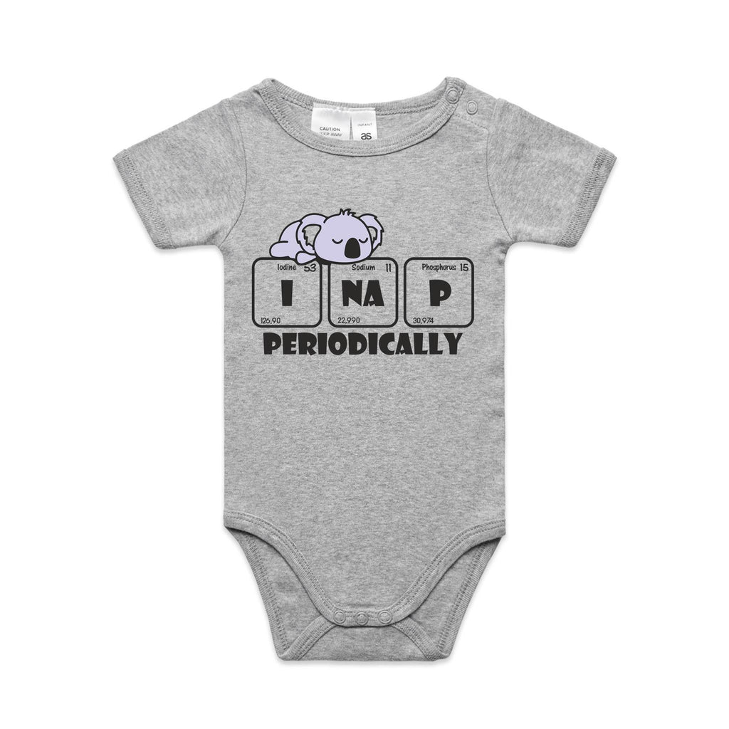 Koala I Nap Periodically Baby Bodysuit