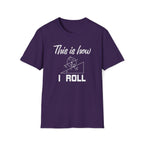This Is How I Roll Unisex T-Shirt Purple Unisex Adult T-shirt Globally Fulfilled Maths