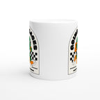 Going Places - White 11oz Ceramic Mug White 11oz Mug Globally Fulfilled