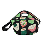 Happy Sushi - Neoprene Lunch Bag Neoprene Lunch Bag Printed Offshore