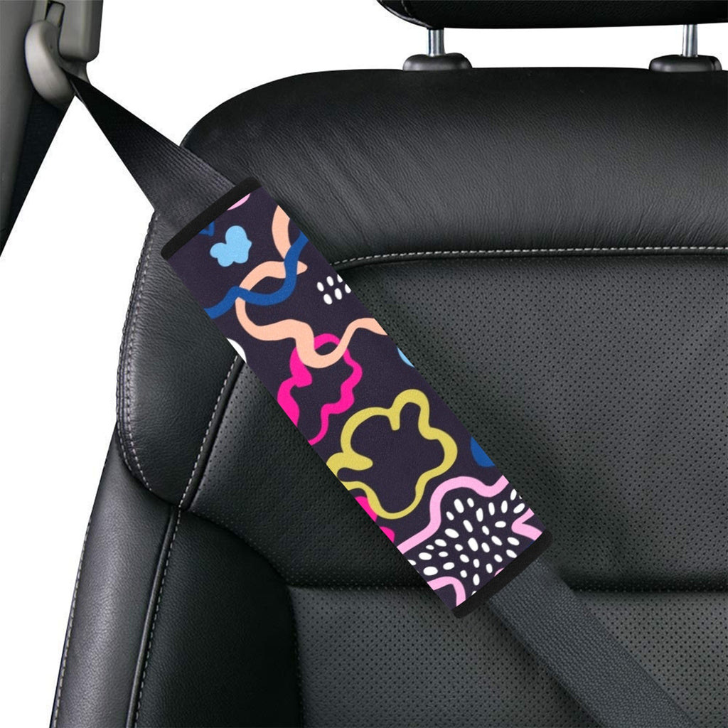 Floral In The Abstract Car Seat Belt Cover 7''x10'' (Pack of 2) Car Seat Belt Cover 7x10 (Pack of 2) Printed Offshore