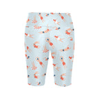 Summer Swim Women's Bike Shorts With Side Pockets Women's Bike Shorts Printed Offshore Summer