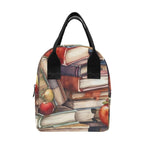 Watercolour Books - Zipper Lunch Bag One Size Zipper Lunch Bag Printed Offshore