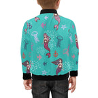 Mermaids Kids Bomber Jacket Kids Bomber Jacket Ocean Printed Offshore
