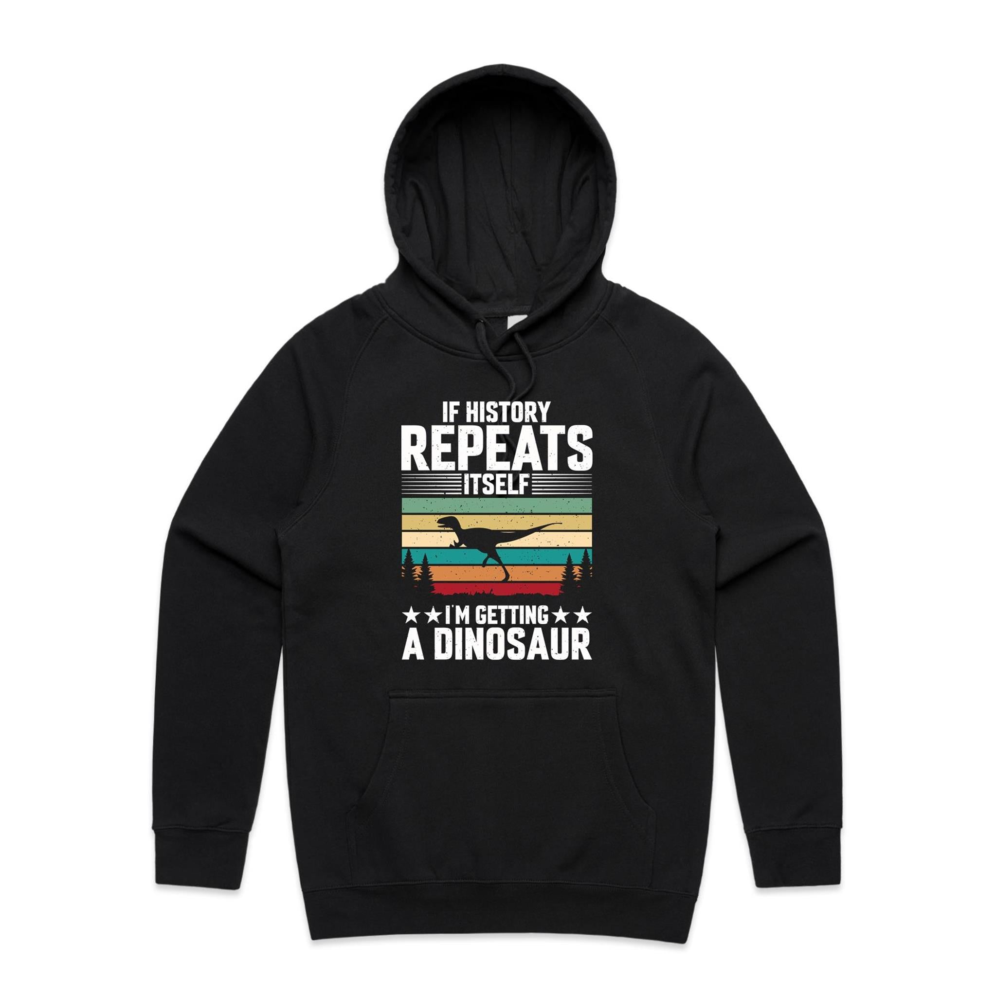 I'm Getting A Dinosaur Men's AS Colour Hoodie