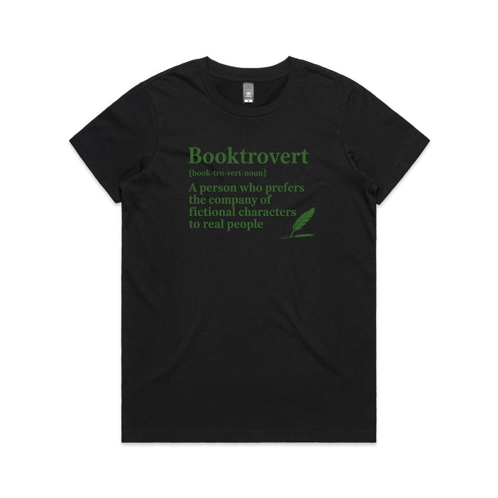 Booktrovert, Book Introvert - Womens T-shirt