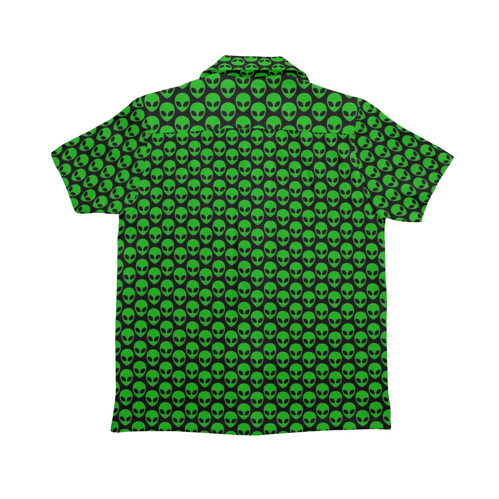 Aliens Senior Kids Hawaiian Shirt