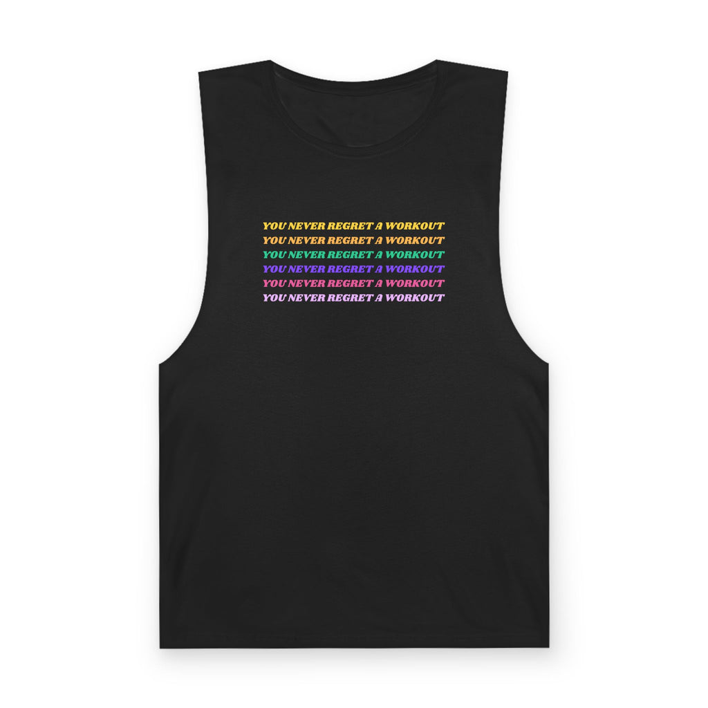 You Never Regret A Workout - Unisex Barnard Tank