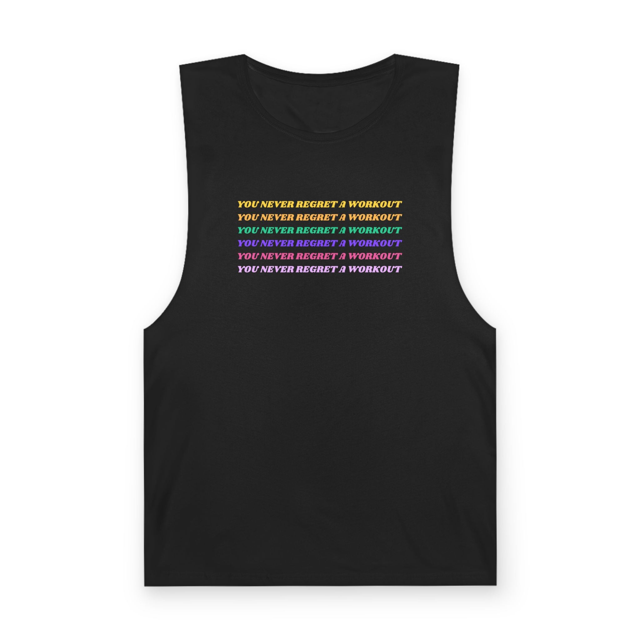 You Never Regret A Workout - Unisex Barnard Tank