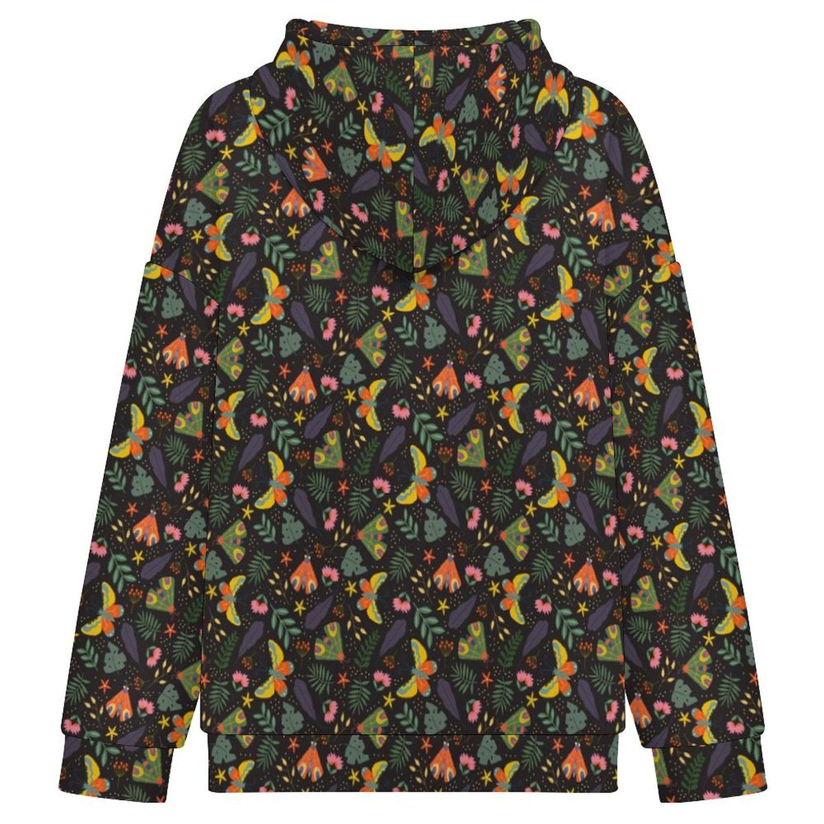 Dark Butterfly Women's Full-Zip Hoodie