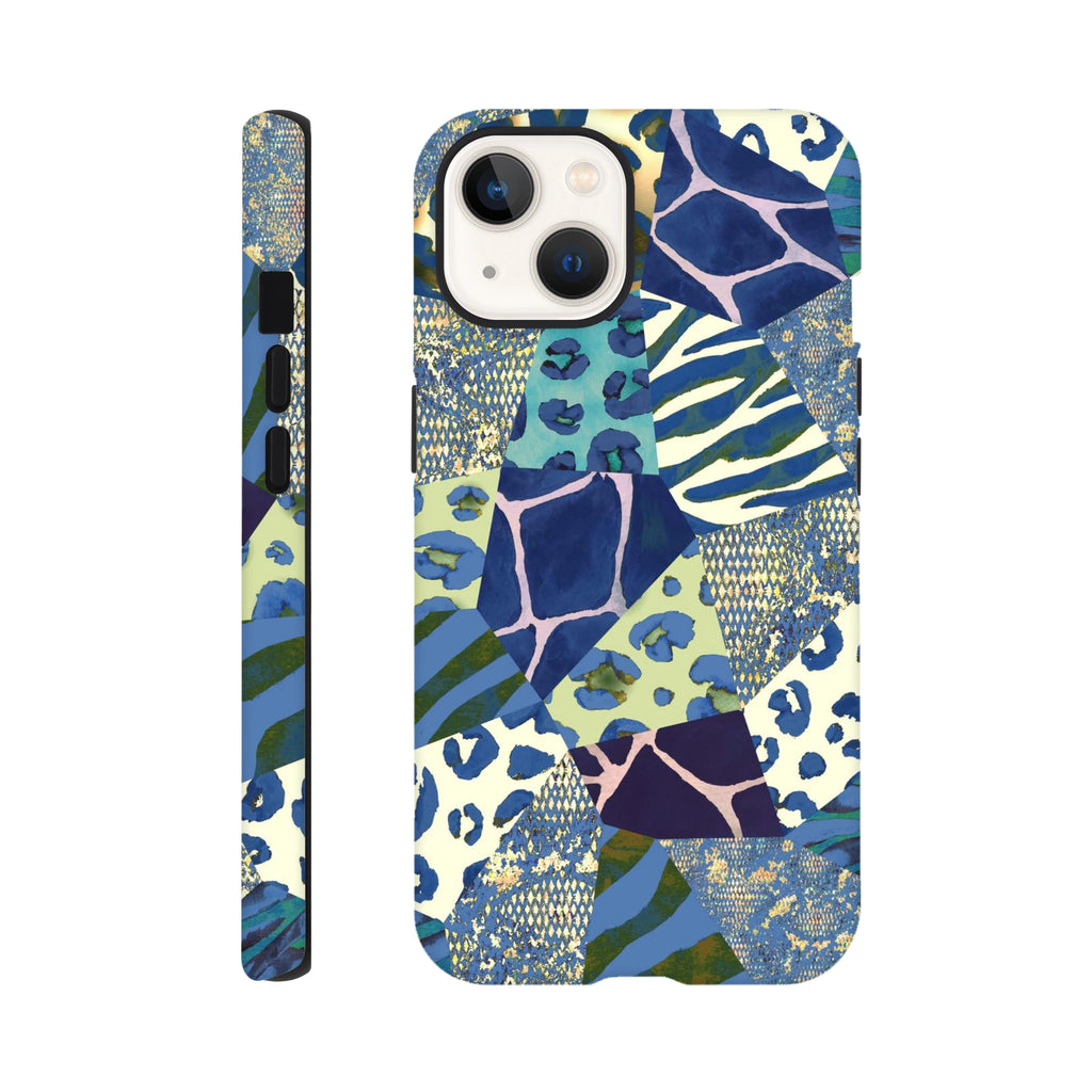 Animal Mosaic - Apple iPhone Tough case iPhone 13 iPhone Tough Case animal Globally Fulfilled