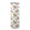 Cute Mushrooms 20oz Tall Skinny Tumbler with Lid and Straw