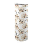 Cute Mushrooms 20oz Tall Skinny Tumbler with Lid and Straw