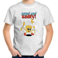 Sweet And Salty, Ice Cream And Fries - Kids Youth T-Shirt White Kids Youth T-shirt Food Printed In Australia