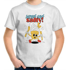 Sweet And Salty, Ice Cream And Fries - Kids Youth T-Shirt White Kids Youth T-shirt Food Printed In Australia