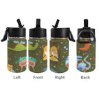 Monsters 12oz Kids Water Bottle with Straw Lid