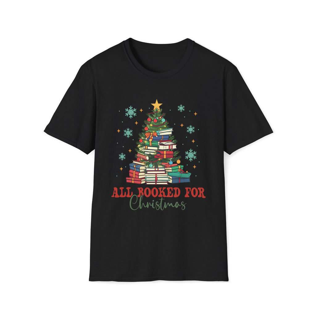 All Booked For Christmas - Unisex Softstyle T-shirt