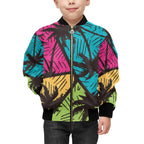 Palm Trees Kids Bomber Jacket Kids Bomber Jacket Printed Offshore Surf