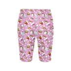 Fast Food Women's Bike Shorts With Side Pockets Women's Bike Shorts Food Printed Offshore
