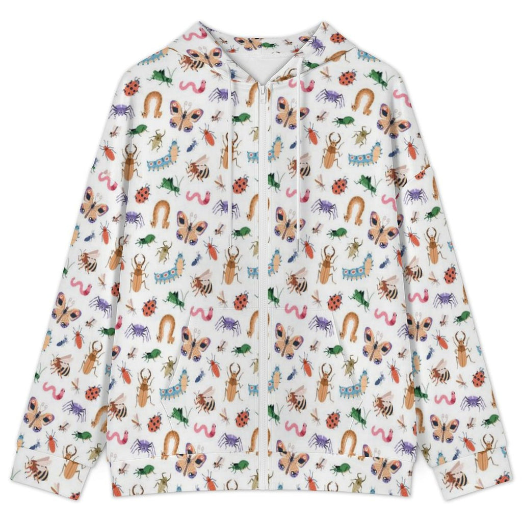 Cute Bugs Women's Full-Zip Hoodie
