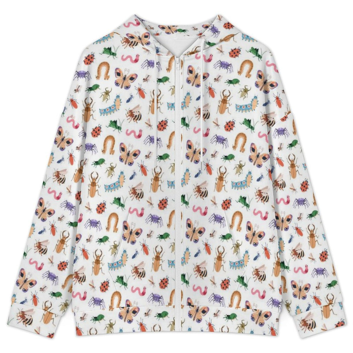 Cute Bugs Women's Full-Zip Hoodie