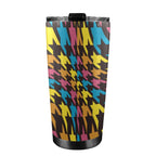 Crazy Geometric - 20oz Mobile Tumbler with Lid (Black Lock) 20oz Travel Mug Printed Offshore