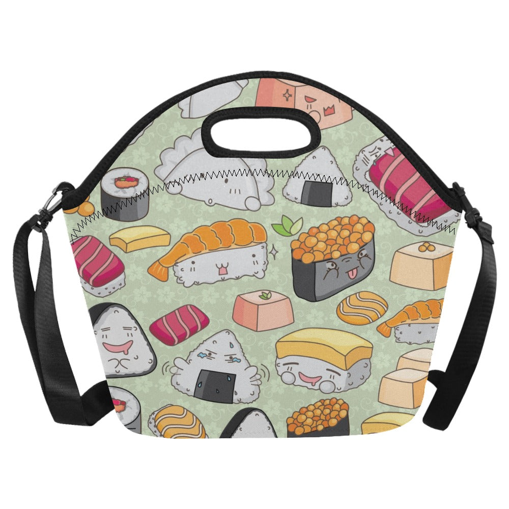Sushi - Neoprene Lunch Bag Neoprene Lunch Bag Printed Offshore