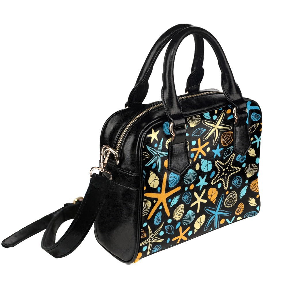 Starfish And Shells - Shoulder Handbag (Model 1634) Shoulder Handbags (1634)