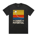 I Have Potential, Physics - AS Colour Heavy Faded Tee