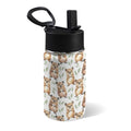 Quokkas 12oz Kids Water Bottle with Straw Lid