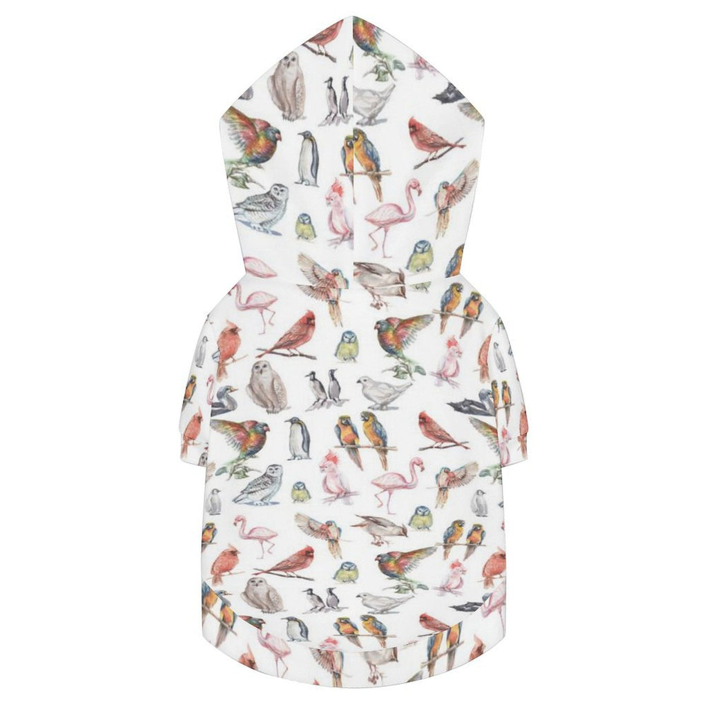 Birds Of A Feather Pet Hoodie (Small Size)