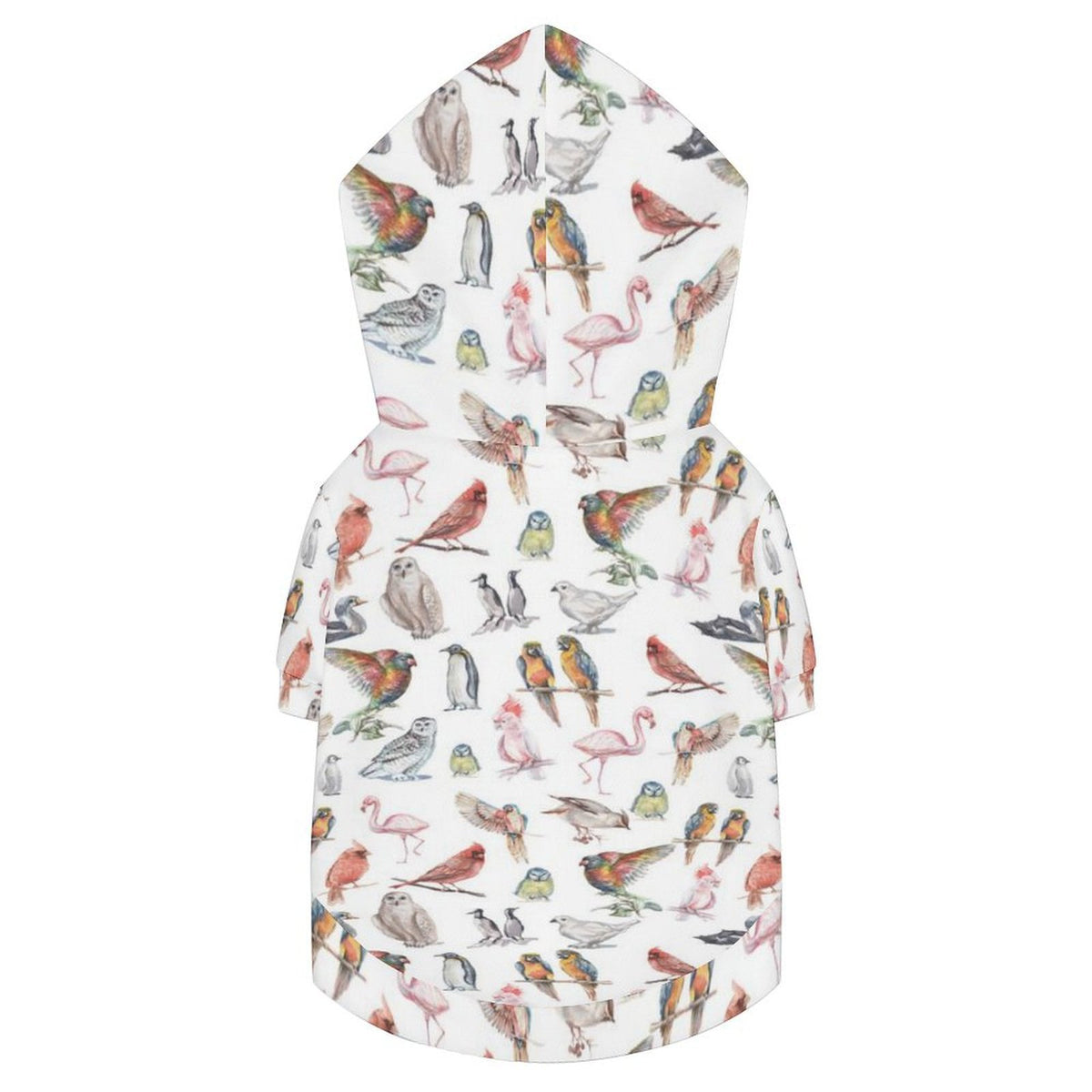 Birds Of A Feather Pet Hoodie (Small Size)