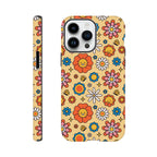 Hippy Flower - Apple iPhone Tough case iPhone 14 Pro Max iPhone Tough Case Globally Fulfilled Retro
