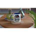 Personalise - Coolest Dad Ever - 11oz Ceramic Mug Personalised 11oz Mug customise Dad Globally Fulfilled personalise