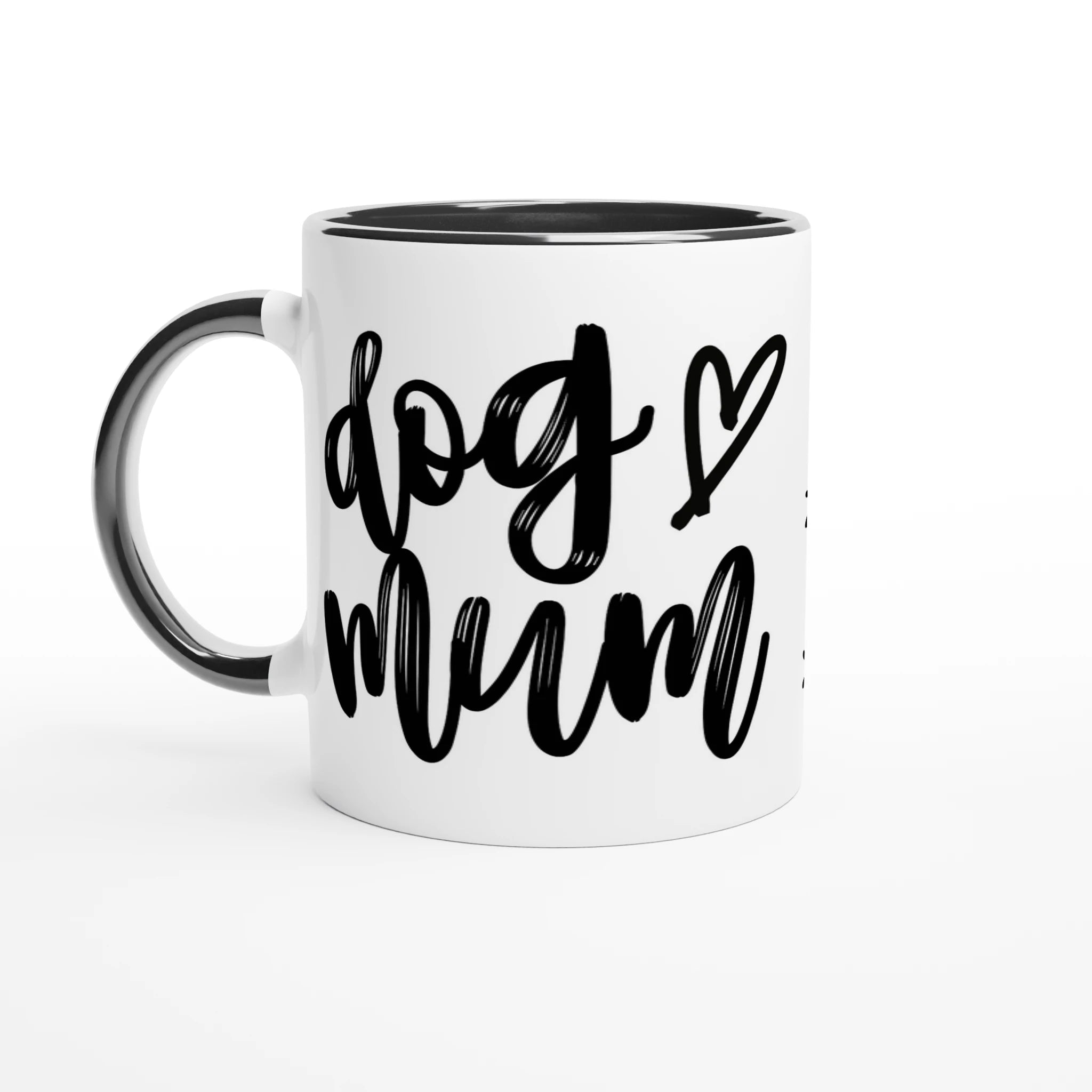 Personalised - Dog Mum - 11oz Ceramic Mug Personalised 11oz Mug animal customise Globally Fulfilled Mum personalise