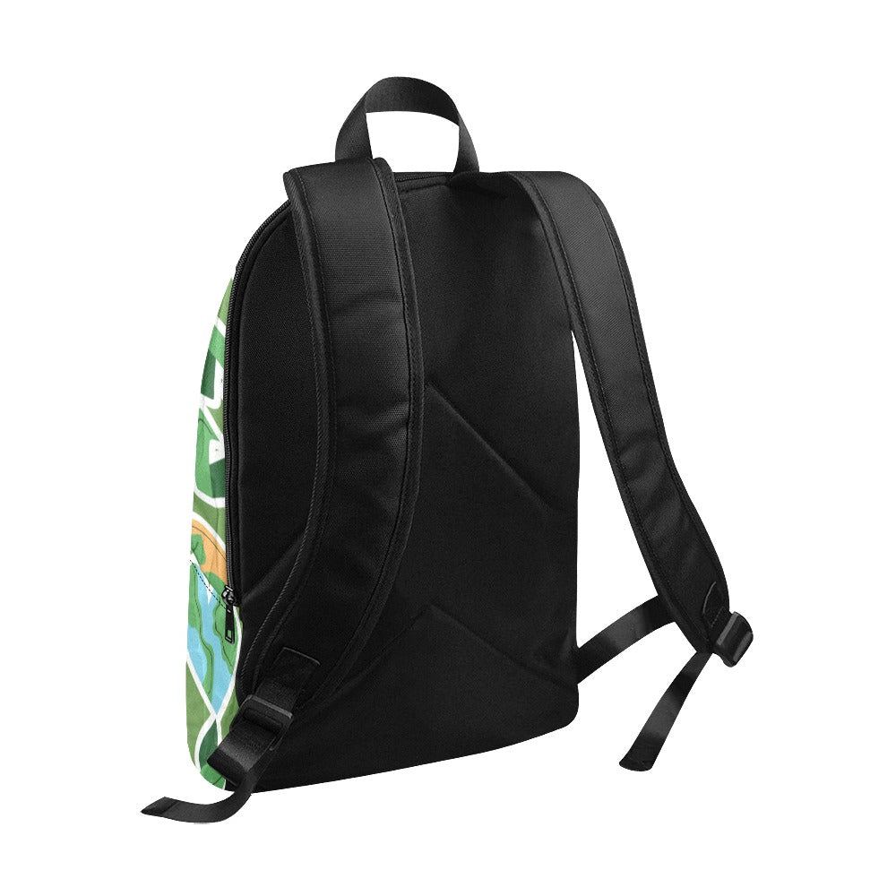 Earth Stickers - Fabric Backpack