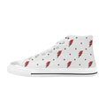 Red Lightning Women's High Top Canvas Shoes US12 Womens Classic High Top Shoes Printed Offshore